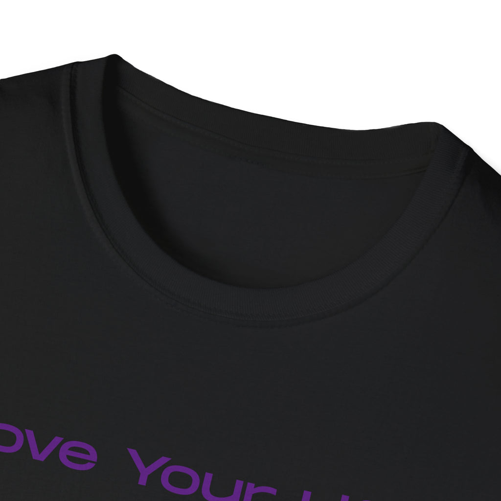 Love Your Life Rainbow T-Shirt — Soft Pastel Everyday Tee