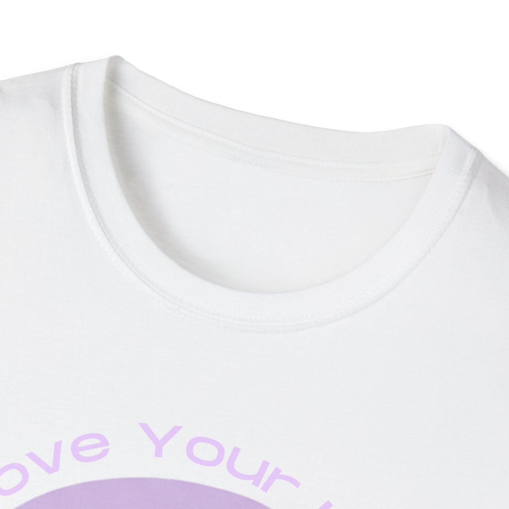 Love Your Life Rainbow T-Shirt — Pastel Retro Positive Tee