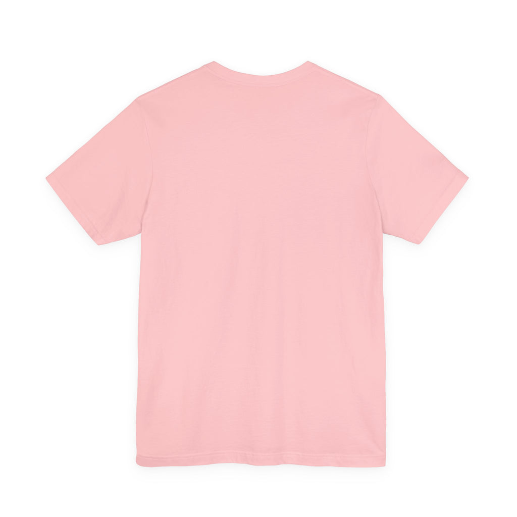 Pastel Rainbow Tee — Minimal Lavender & Blush Graphic T-Shirt