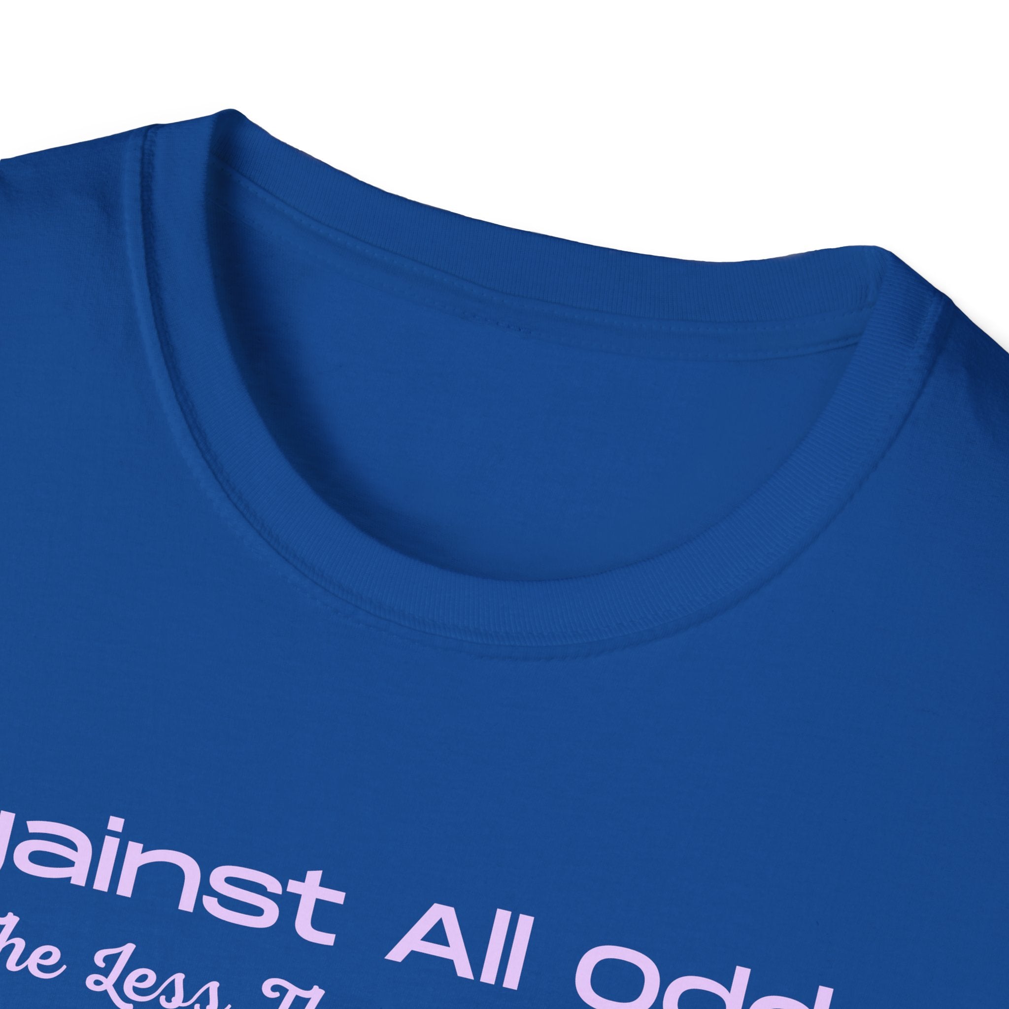 Against All Odds Rainbow T-Shirt — Pastel Inspirational Tee