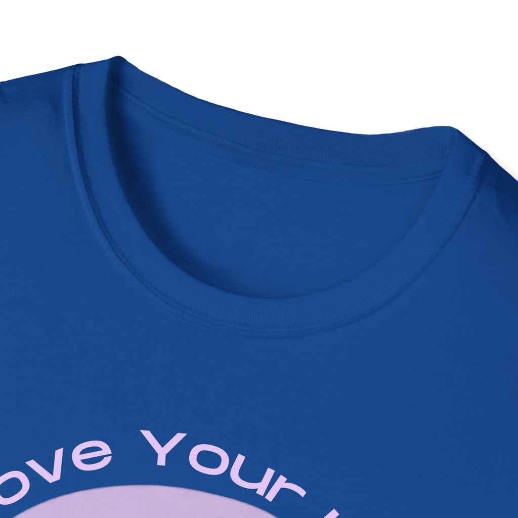 Love Your Life Rainbow T-Shirt — Pastel Retro Positive Tee
