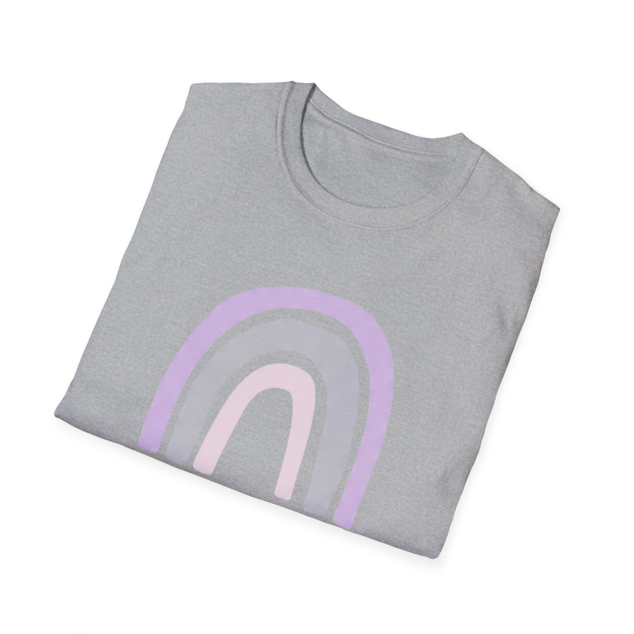 Love Your Life Rainbow T-Shirt — Pastel Inspirational Tee