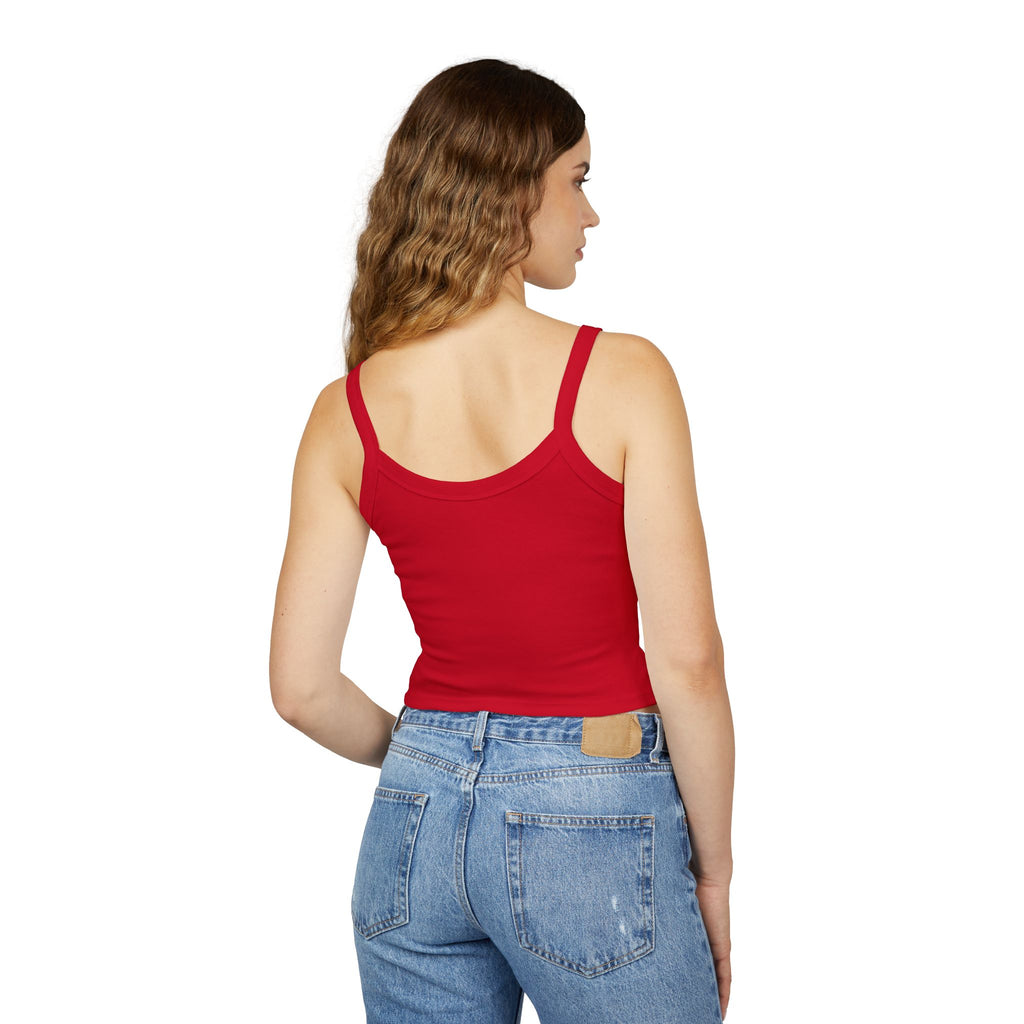 Against All Odds Rainbow Tank — Women's Inspirational Spaghetti Strap Crop Top