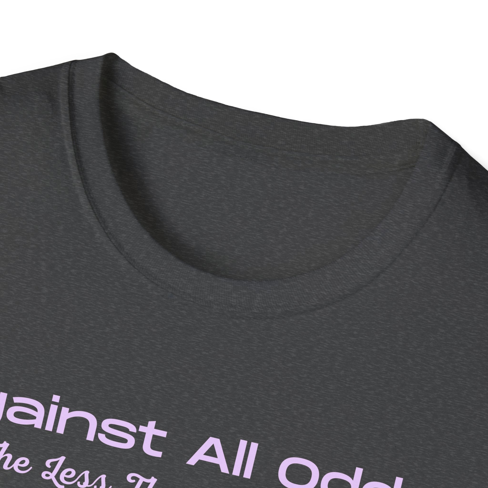 Against All Odds Rainbow T-Shirt — Pastel Inspirational Tee