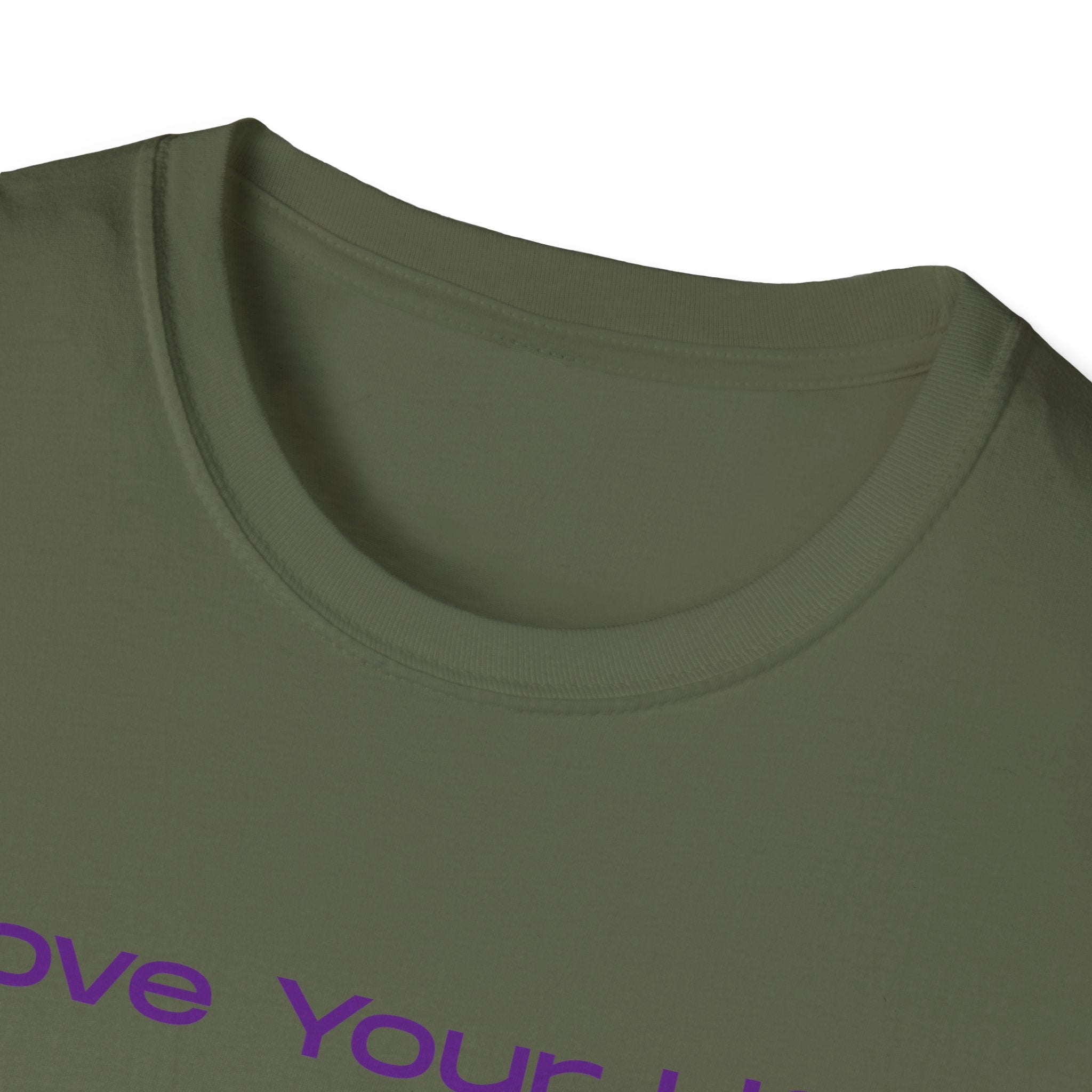 Love Your Life Rainbow T-Shirt — Soft Pastel Everyday Tee