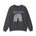 Crewneck Sweatshirt — Pastel Rainbow “Against All Odds” Inspirational Pullover