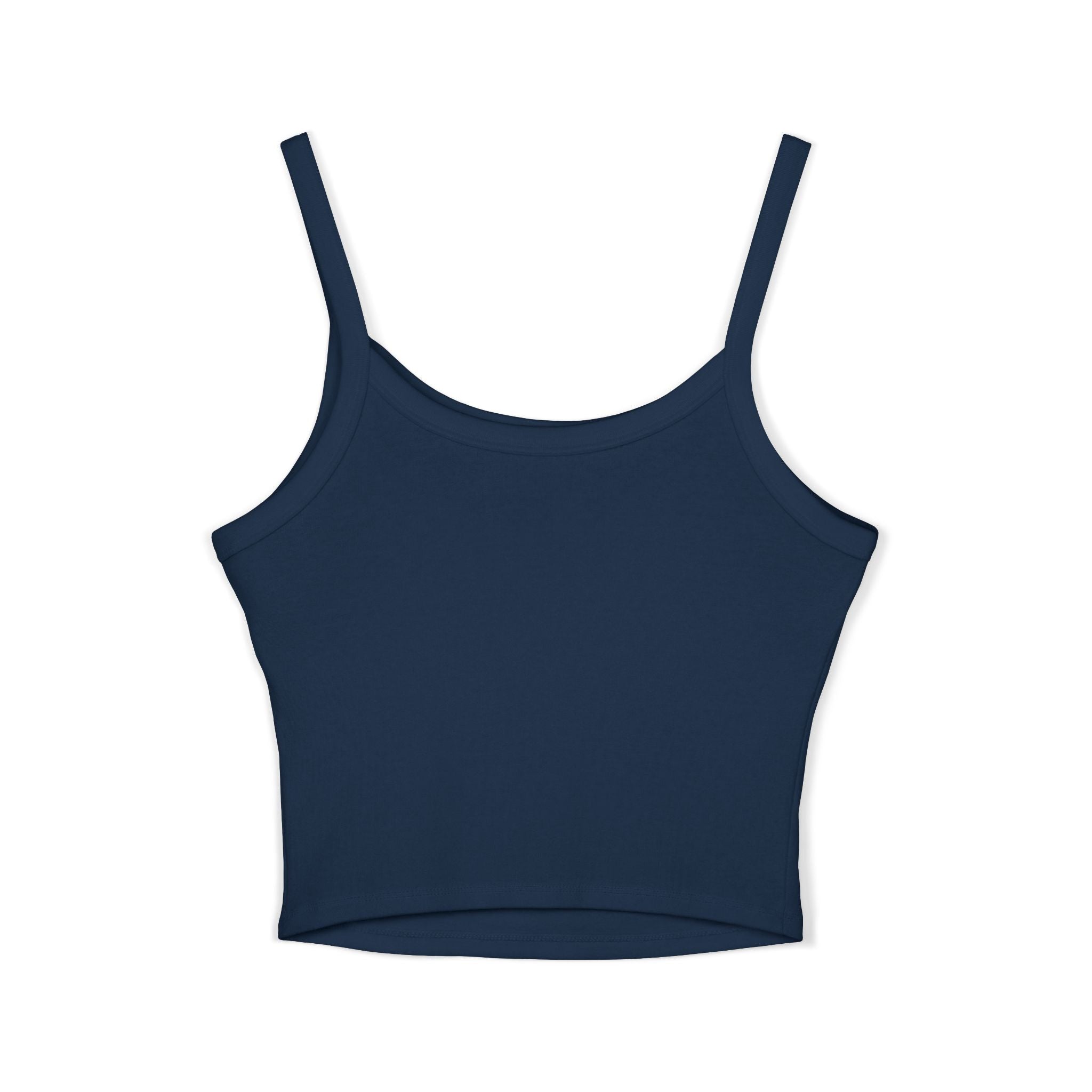 Women's Spaghetti Strap Tank Top — Pastel Rainbow Design
