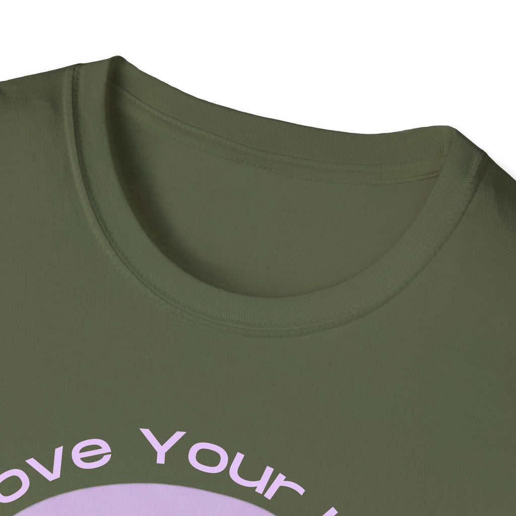 Love Your Life Rainbow T-Shirt — Pastel Retro Positive Tee