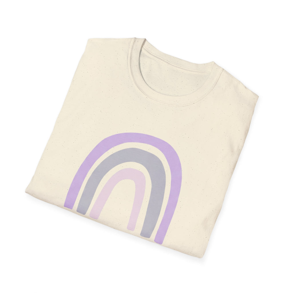Love Your Life Rainbow T-Shirt — Pastel Inspirational Tee