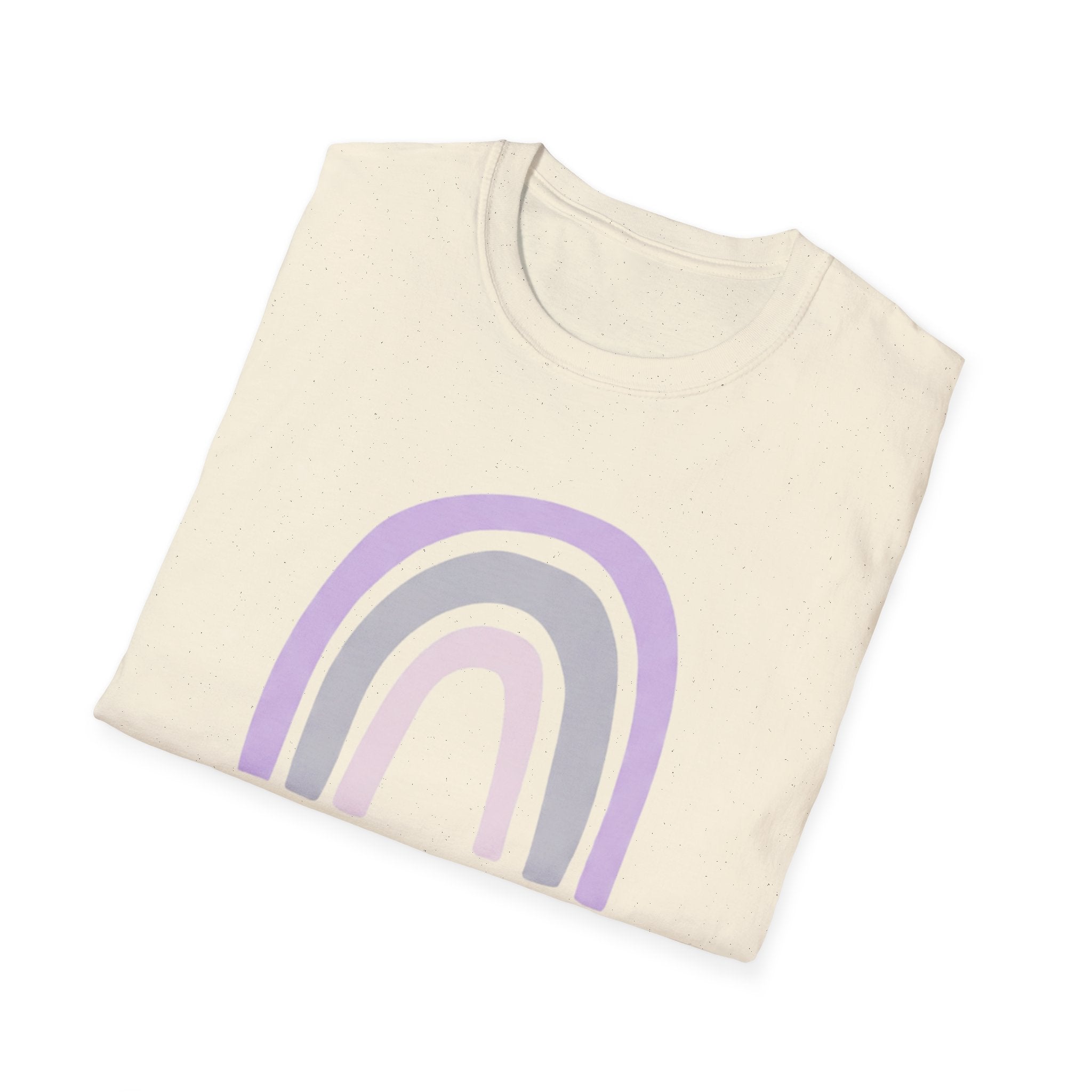 Love Your Life Rainbow T-Shirt — Pastel Inspirational Tee
