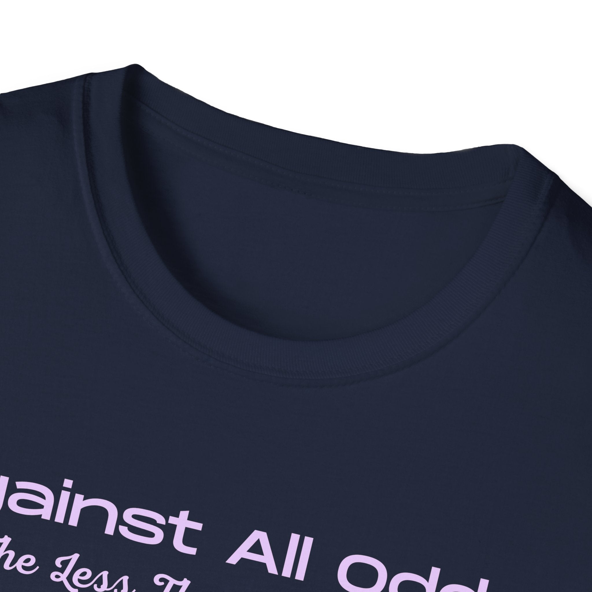 Against All Odds Rainbow T-Shirt — Pastel Inspirational Tee