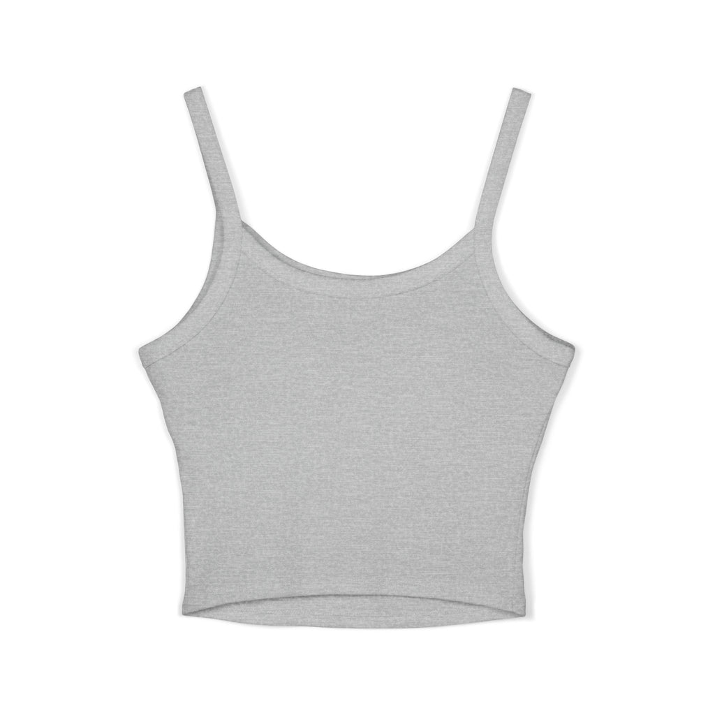 Spaghetti Tank — 'Against All Odds' Pastel Rainbow Crop Top