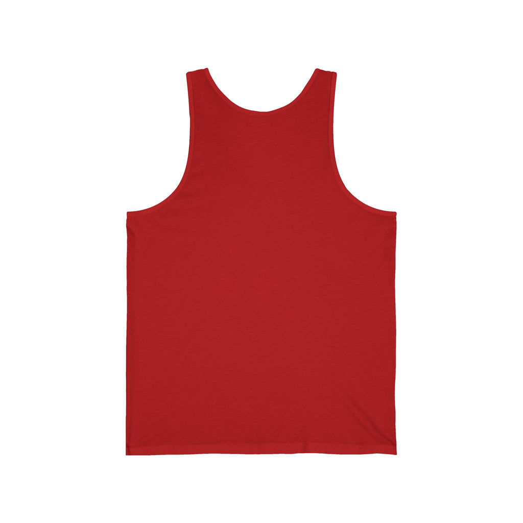 Pastel Rainbow Tank Top — "Against All Odds" Minimal Graphic