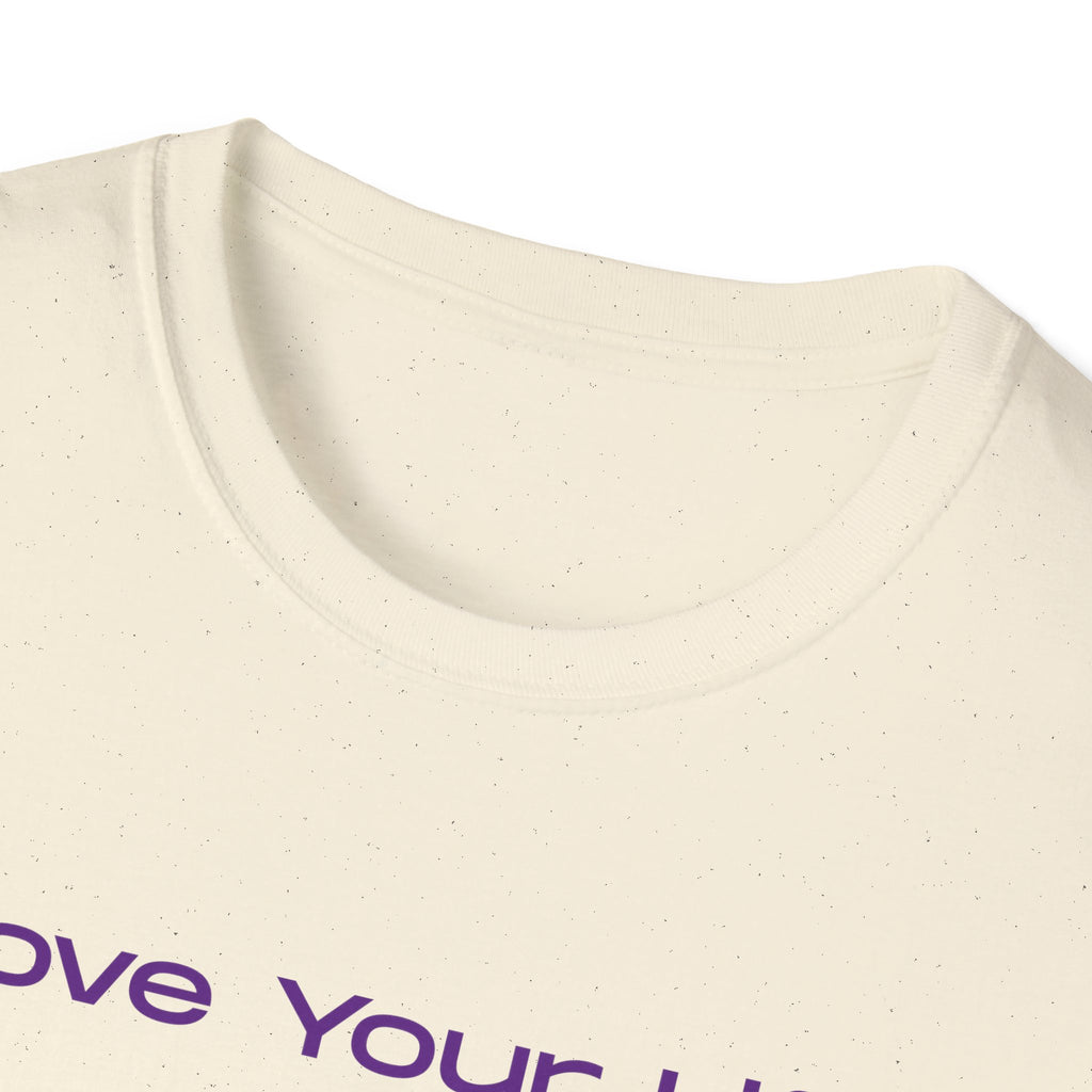 Love Your Life Rainbow T-Shirt — Soft Pastel Everyday Tee