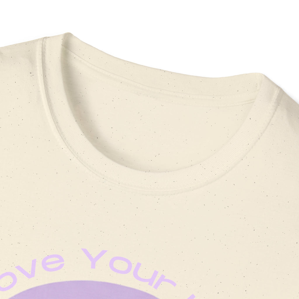 Love Your Life Rainbow T-Shirt — Pastel Retro Positive Tee