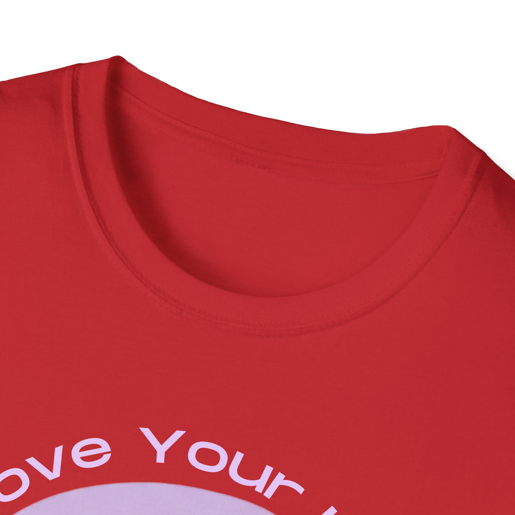 Love Your Life Rainbow T-Shirt — Pastel Retro Positive Tee