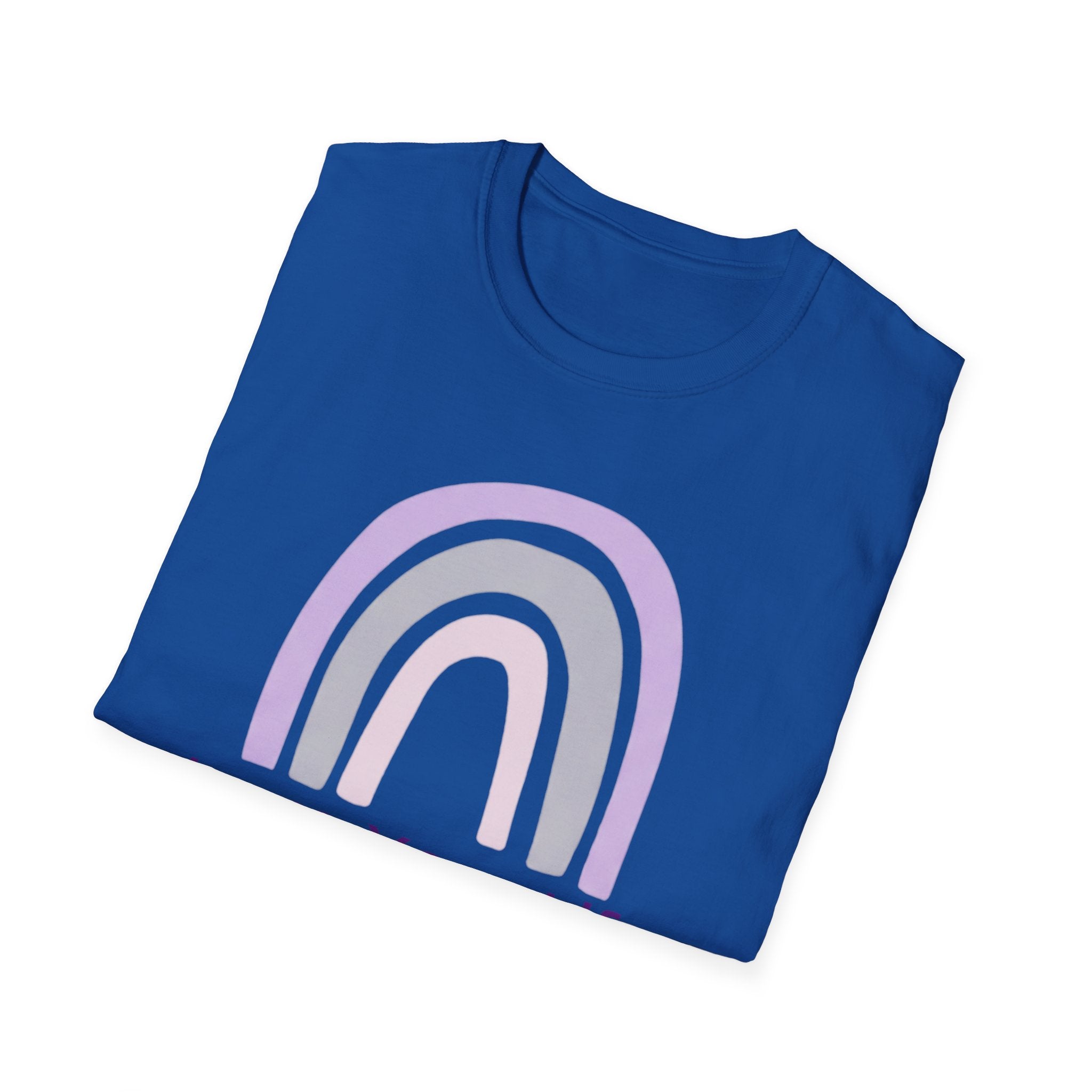 Love Your Life Rainbow T-Shirt — Pastel Positive Affirmation Tee