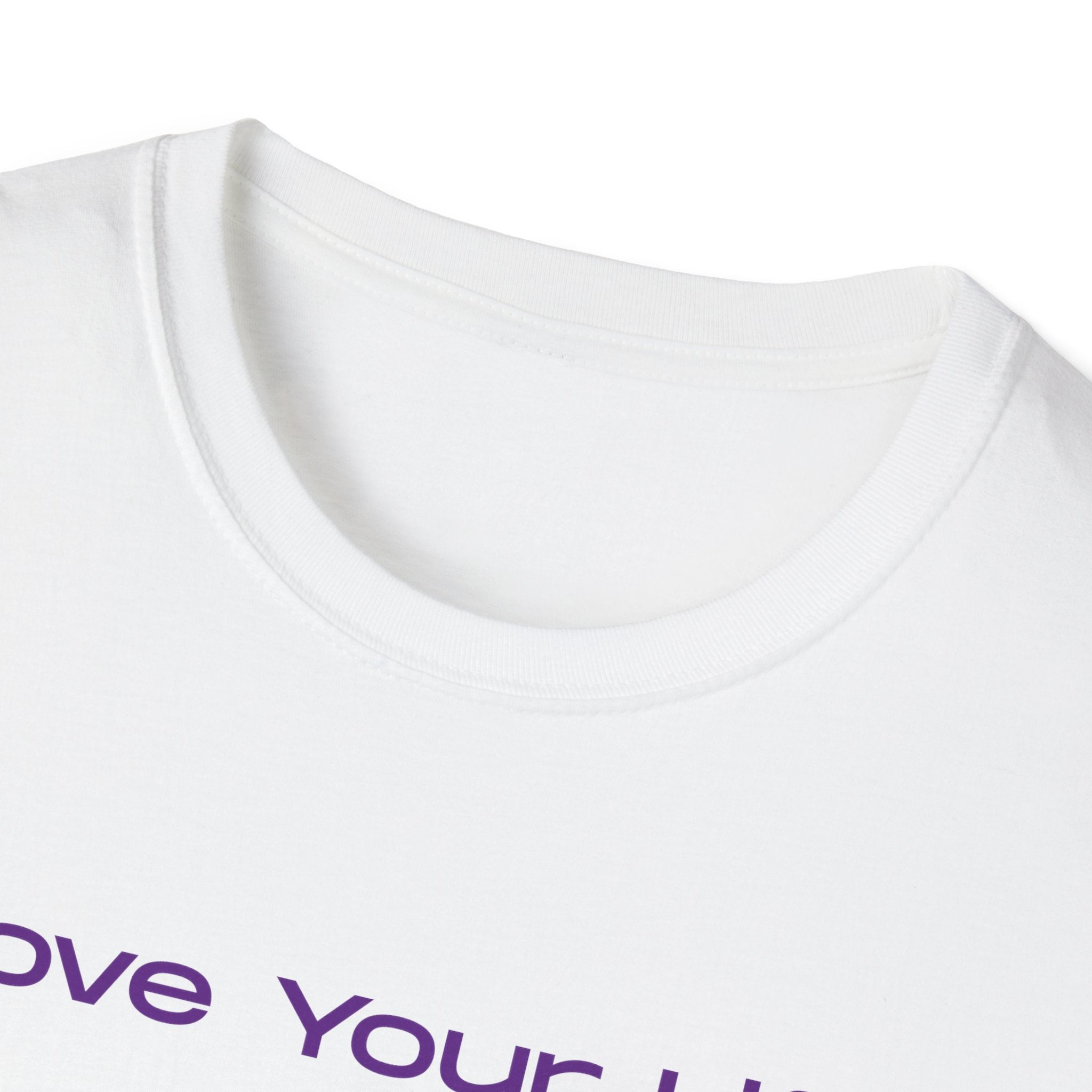 Love Your Life Rainbow T-Shirt — Soft Pastel Everyday Tee