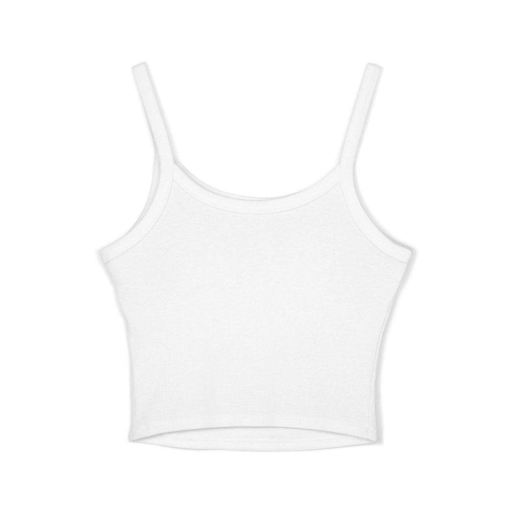 Spaghetti Tank — 'Against All Odds' Pastel Rainbow Crop Top