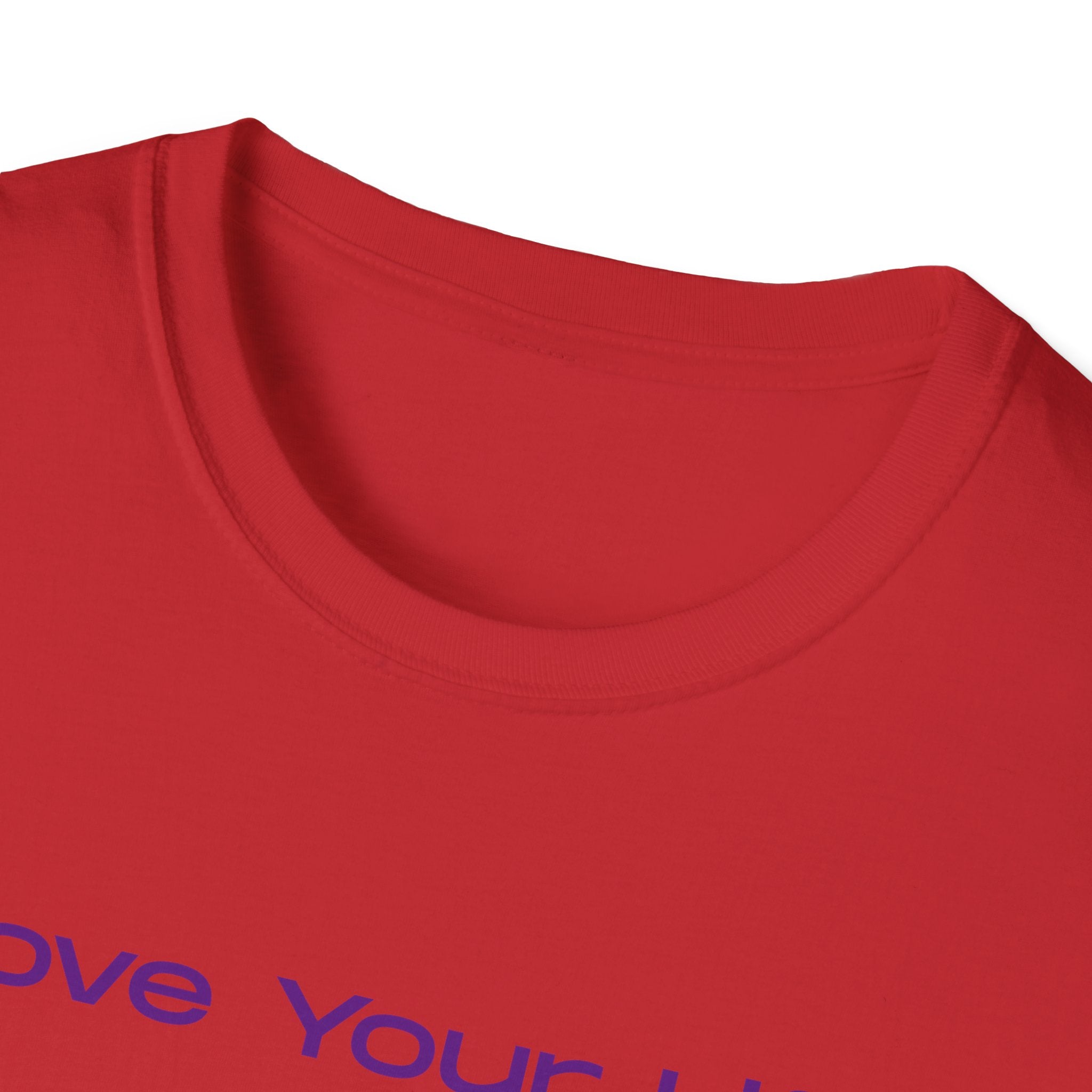 Love Your Life Rainbow T-Shirt — Soft Pastel Everyday Tee