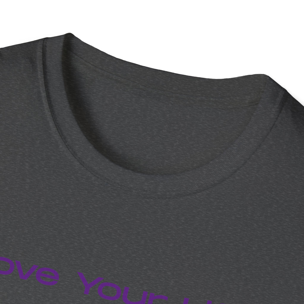Love Your Life Rainbow T-Shirt — Soft Pastel Everyday Tee