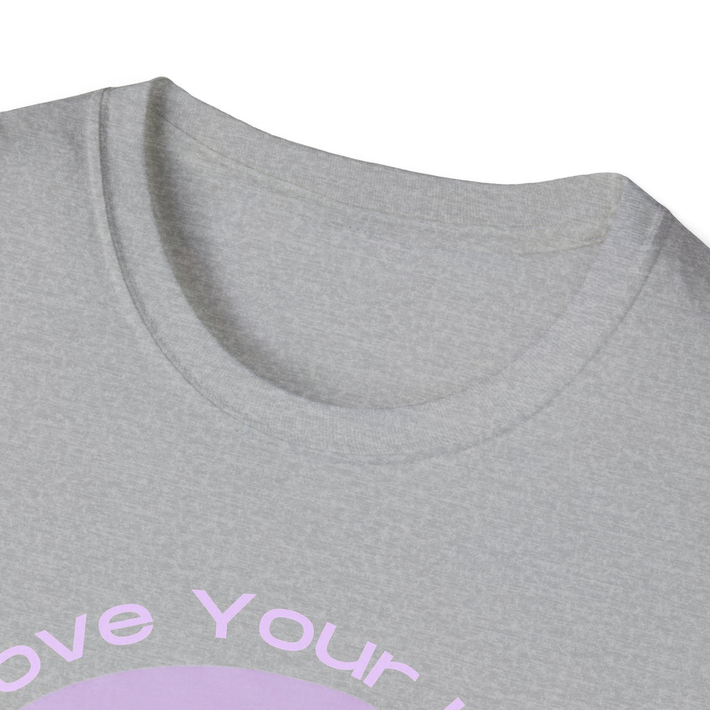 Love Your Life Rainbow T-Shirt — Pastel Retro Positive Tee