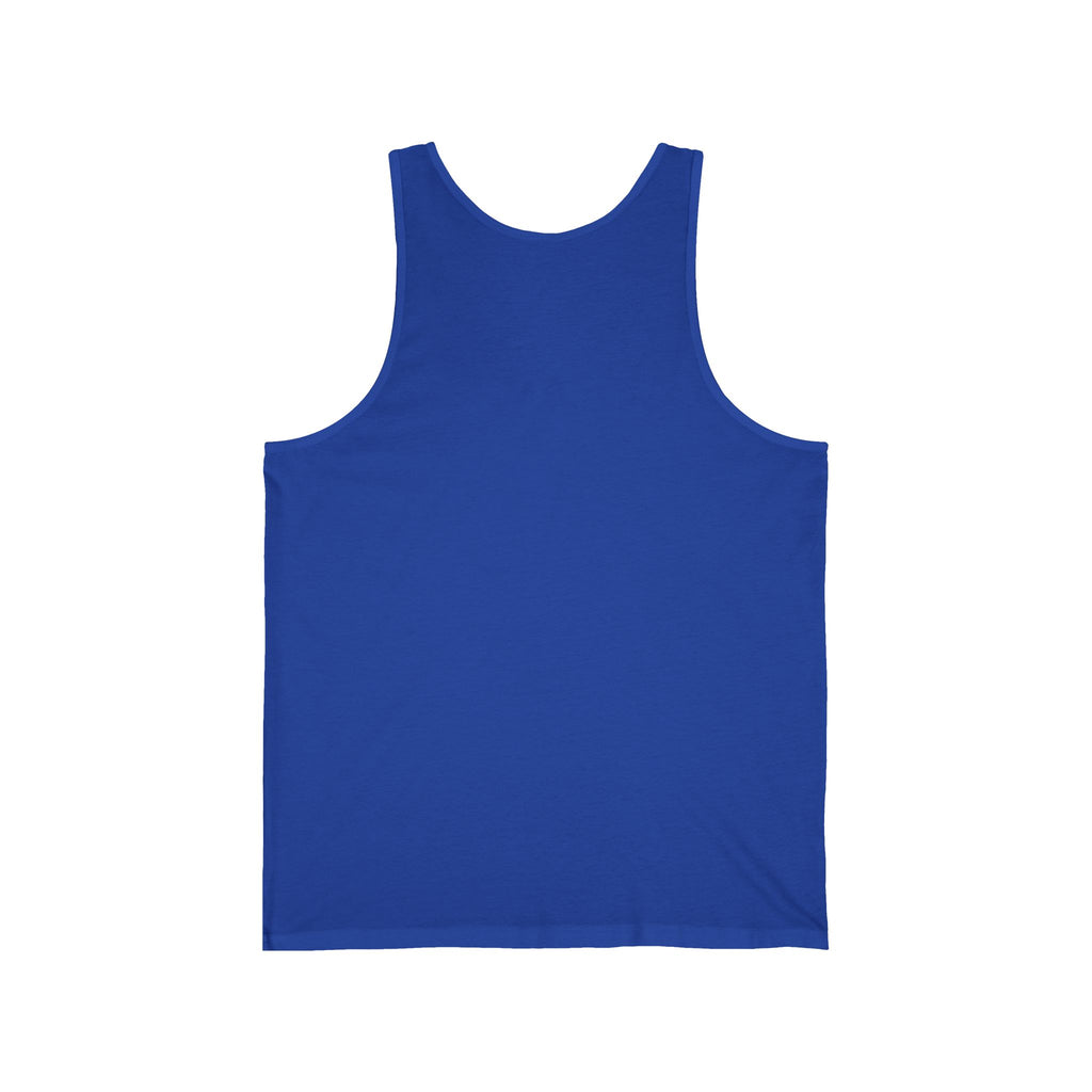 Pastel Rainbow Tank Top — "Against All Odds" Minimal Graphic