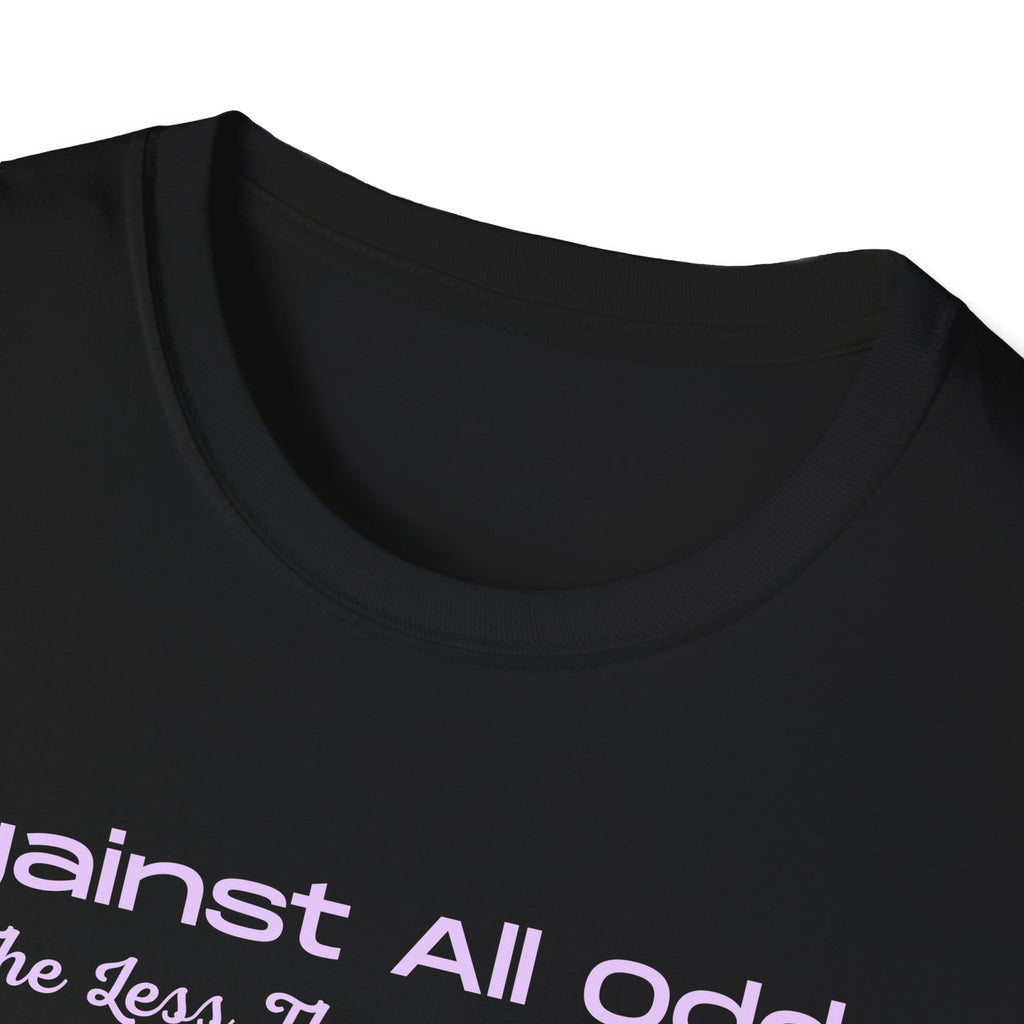 Against All Odds Rainbow T-Shirt — Pastel Inspirational Tee