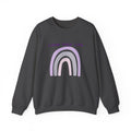 Crewneck Sweatshirt — "Love Your Life" Pastel Rainbow Casual Pullover