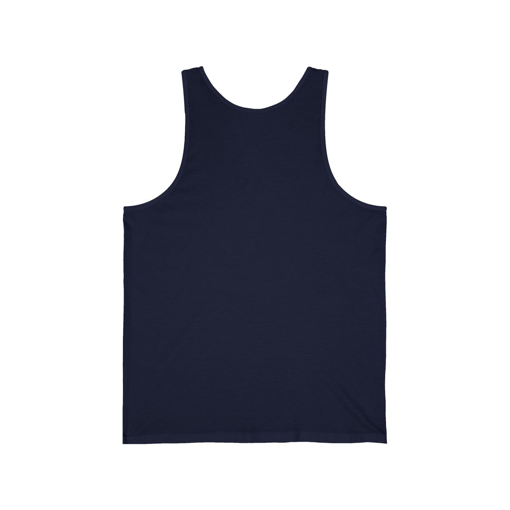 Pastel Rainbow Tank Top — "Against All Odds" Minimal Graphic