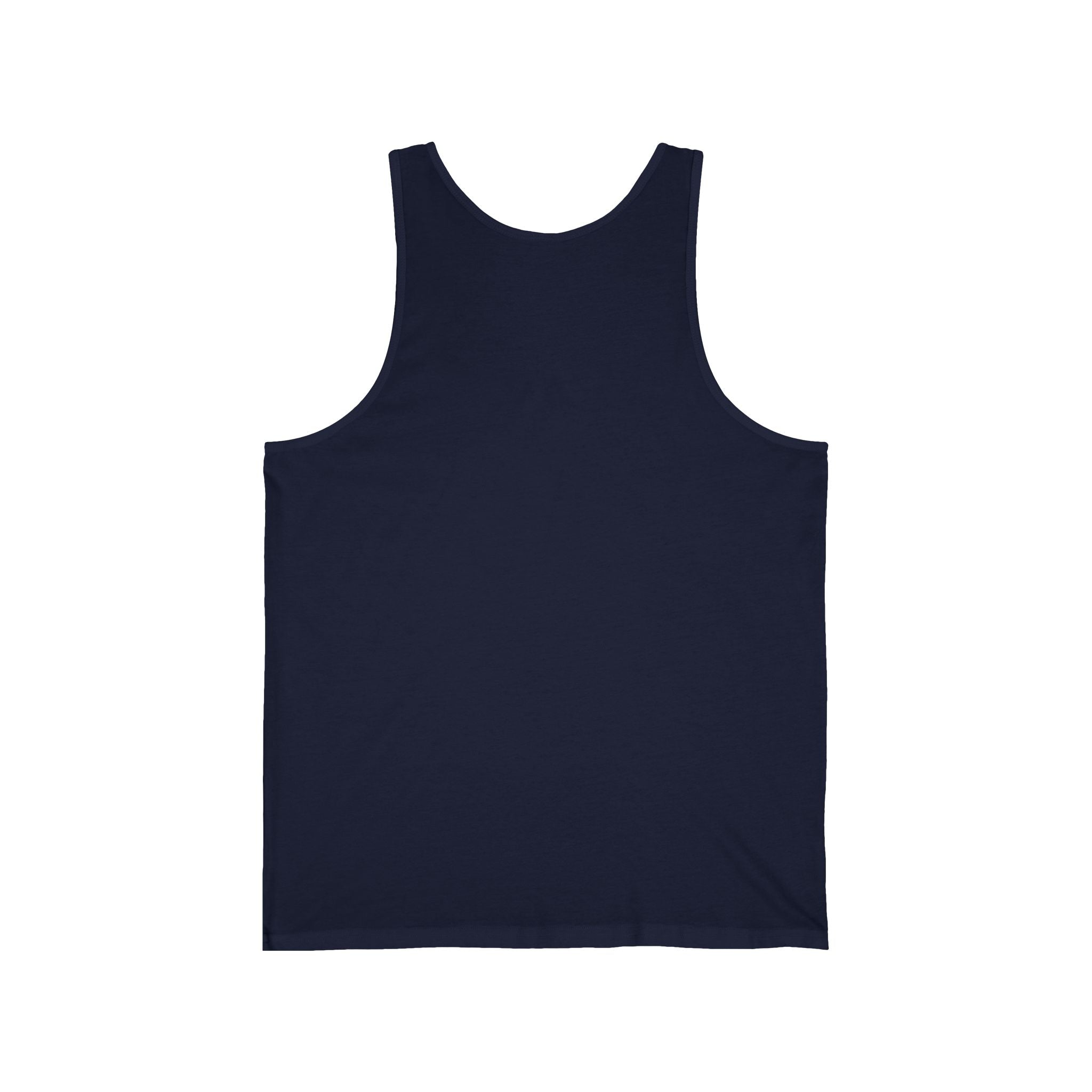 Pastel Rainbow Tank Top — "Against All Odds" Minimal Graphic