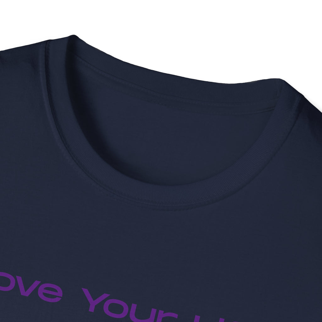 Love Your Life Rainbow T-Shirt — Soft Pastel Everyday Tee