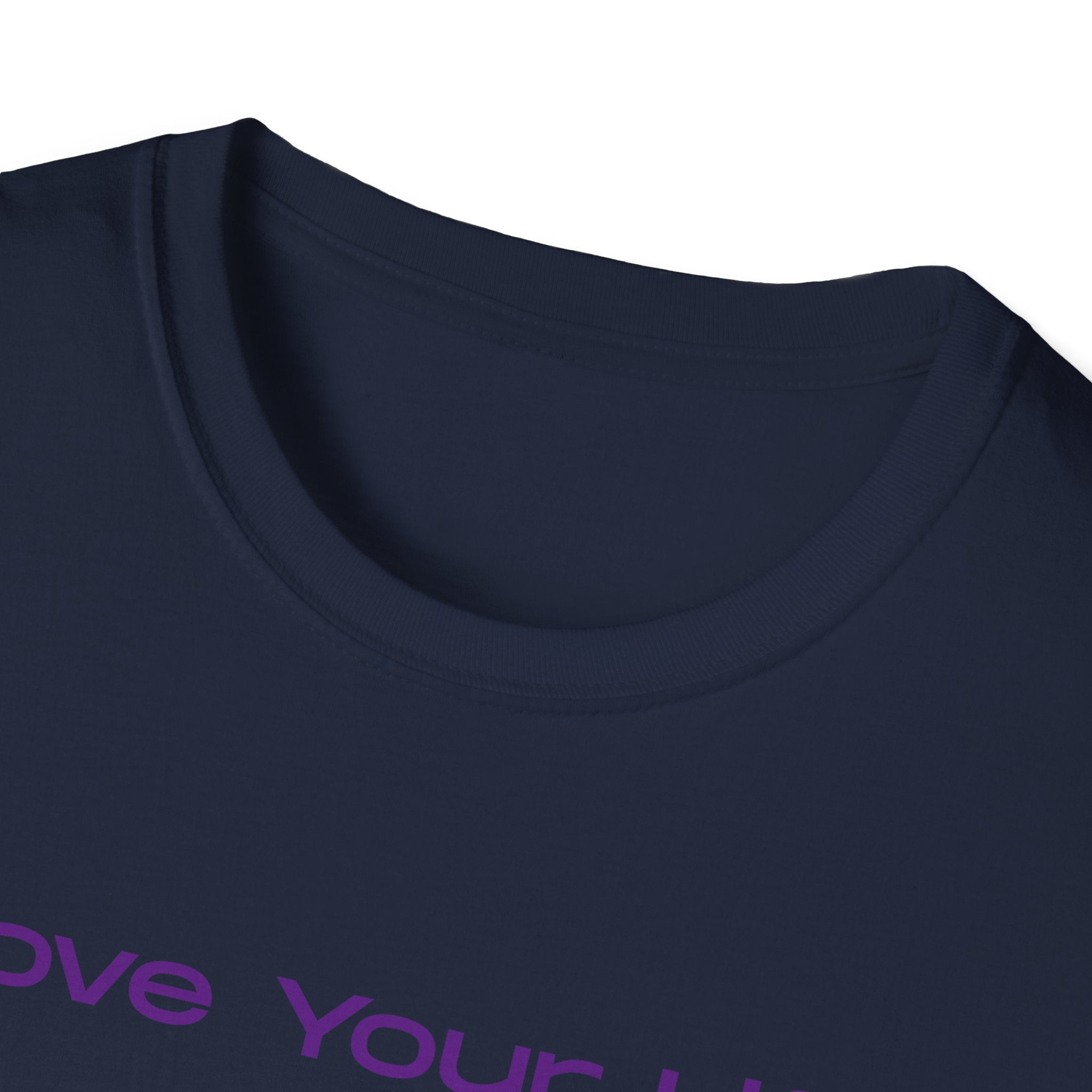 Love Your Life Rainbow T-Shirt — Soft Pastel Everyday Tee