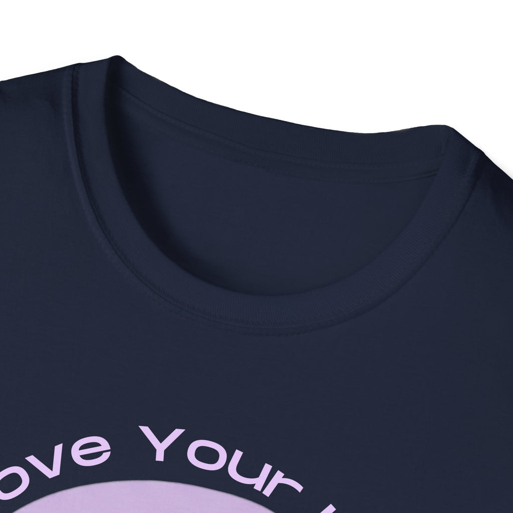 Love Your Life Rainbow T-Shirt — Pastel Retro Positive Tee