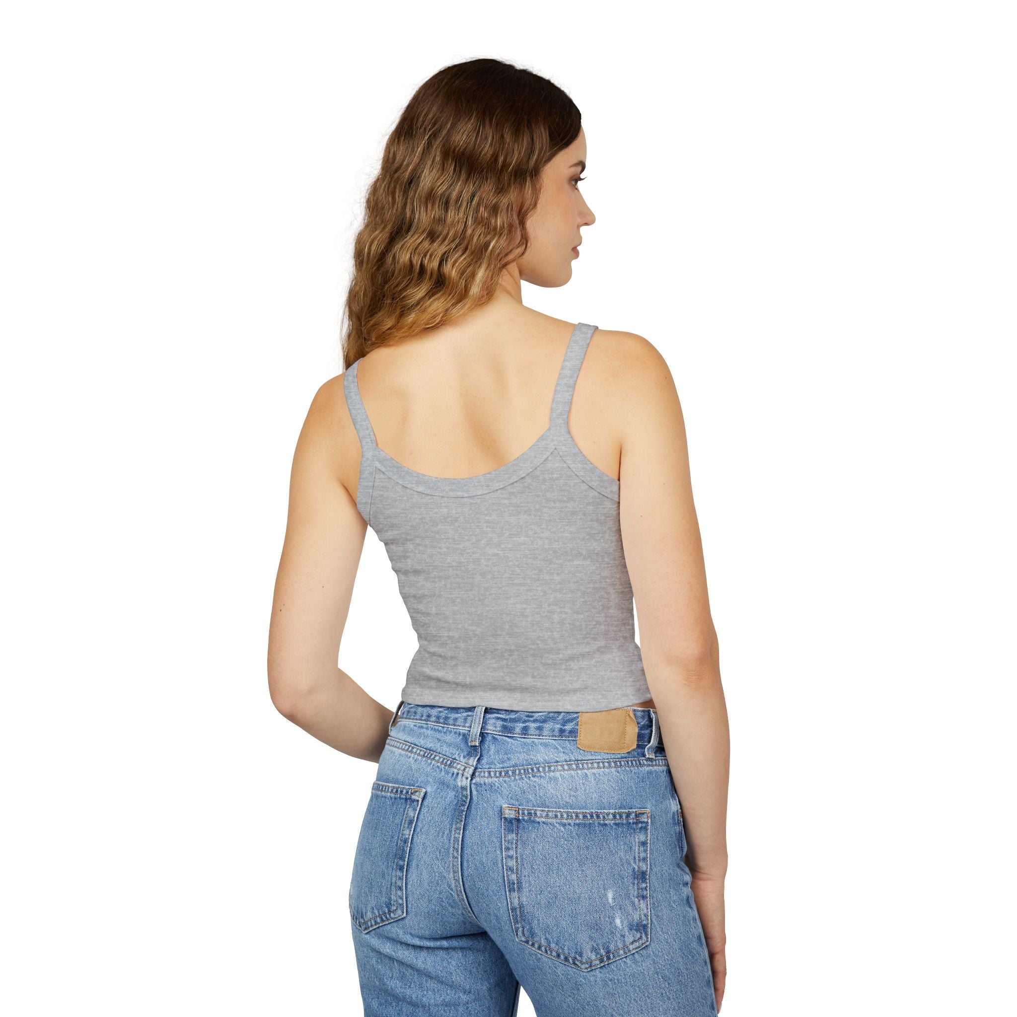 Against All Odds Rainbow Tank — Women's Inspirational Spaghetti Strap Crop Top