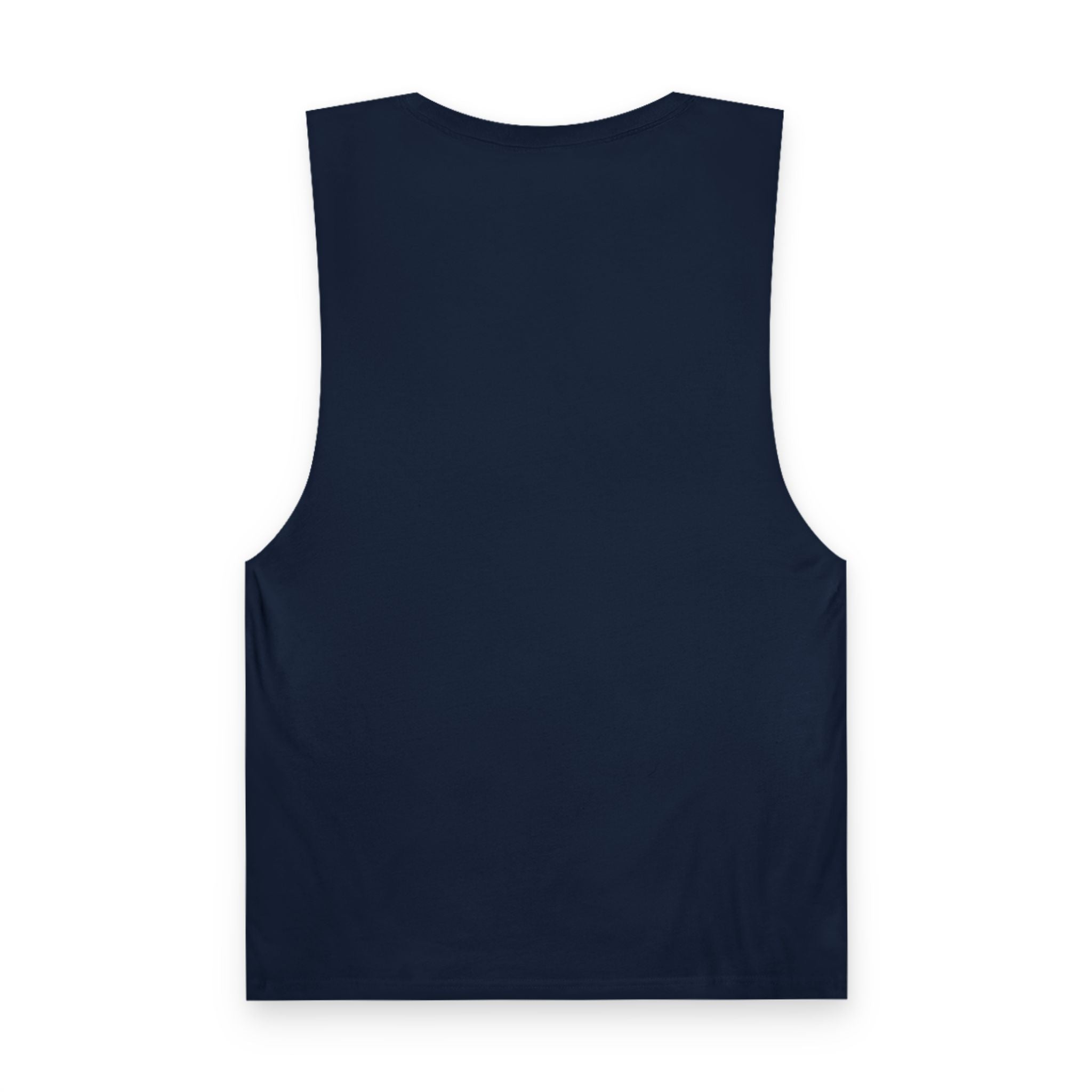 Pastel Rainbow Tank Top — Soft Lavender & Gray Rainbow Graphic Muscle Tee