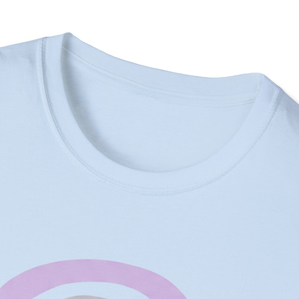 Love Your Life Rainbow T-Shirt — Pastel Retro Positive Tee