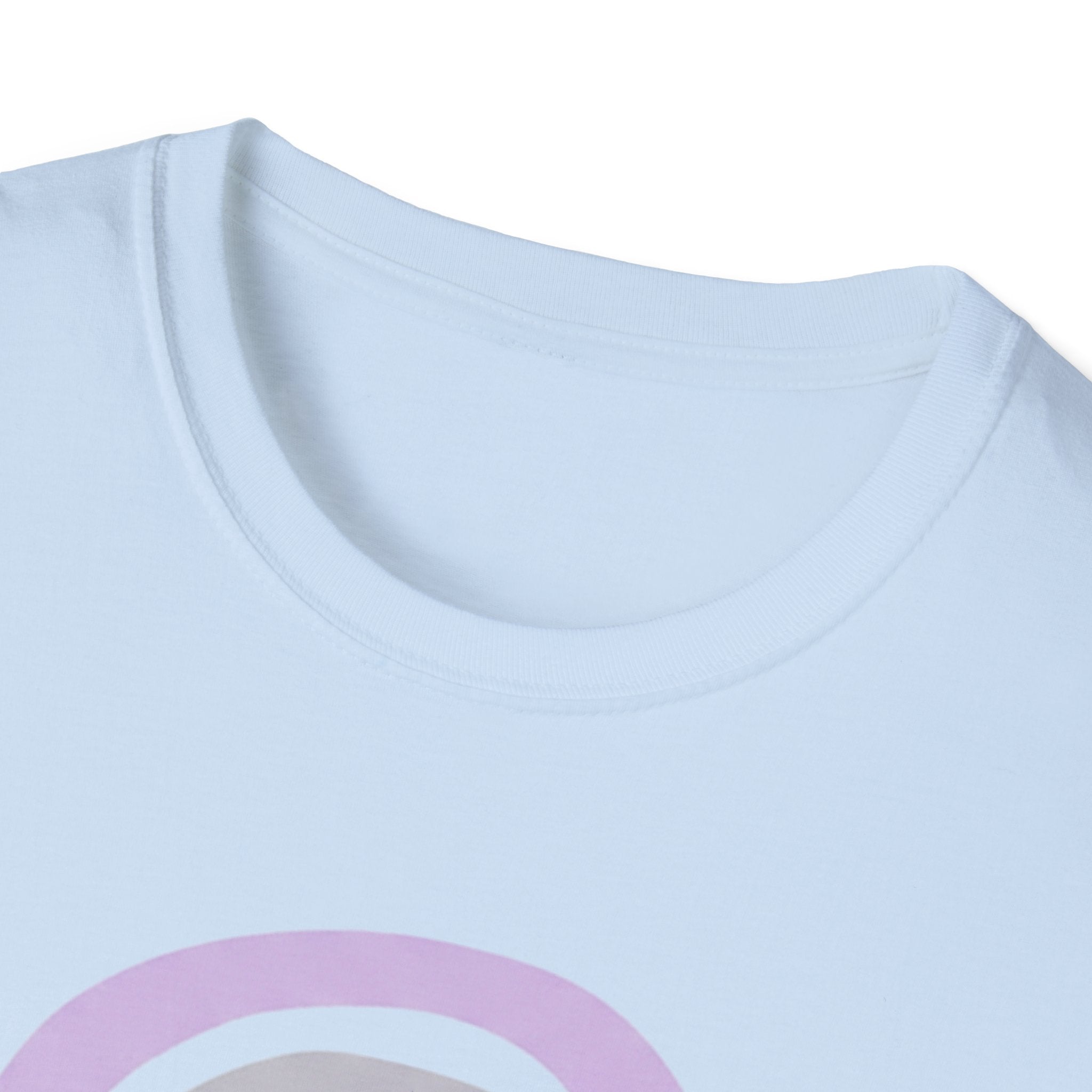 Love Your Life Rainbow T-Shirt — Pastel Positive Affirmation Tee