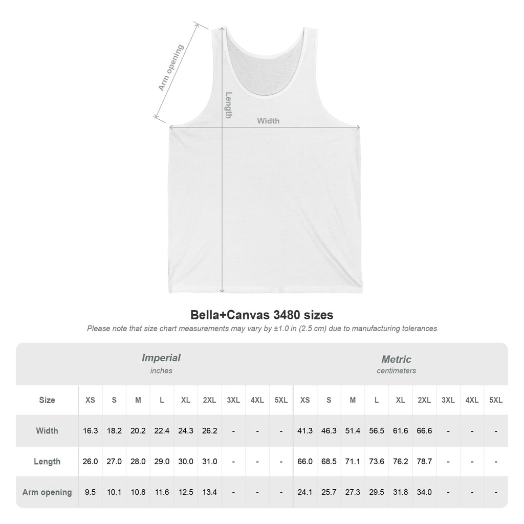 Pastel Rainbow Tank Top — "Against All Odds" Minimal Graphic