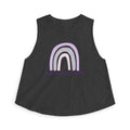 Love Your Life Rainbow Crop Top — Women's Positive Message Tank